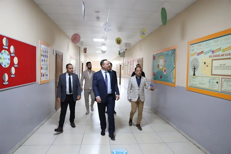Kaymakam Şahin Atatürk ortaokuluna ziyarette bulundu