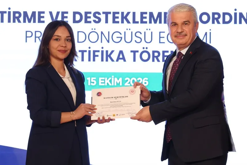 Konya Valisi Akın, proje döngüsü yönetimi ve uygulamalı proje yazma eğitimi sertifika törenine katıldı