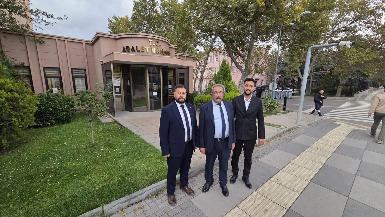 Avanos Belediye Başkanı Mustafa Kenan Sarıtaş Adalet Bakanlığında Avanos Adliye Binası için temaslarda bulundu