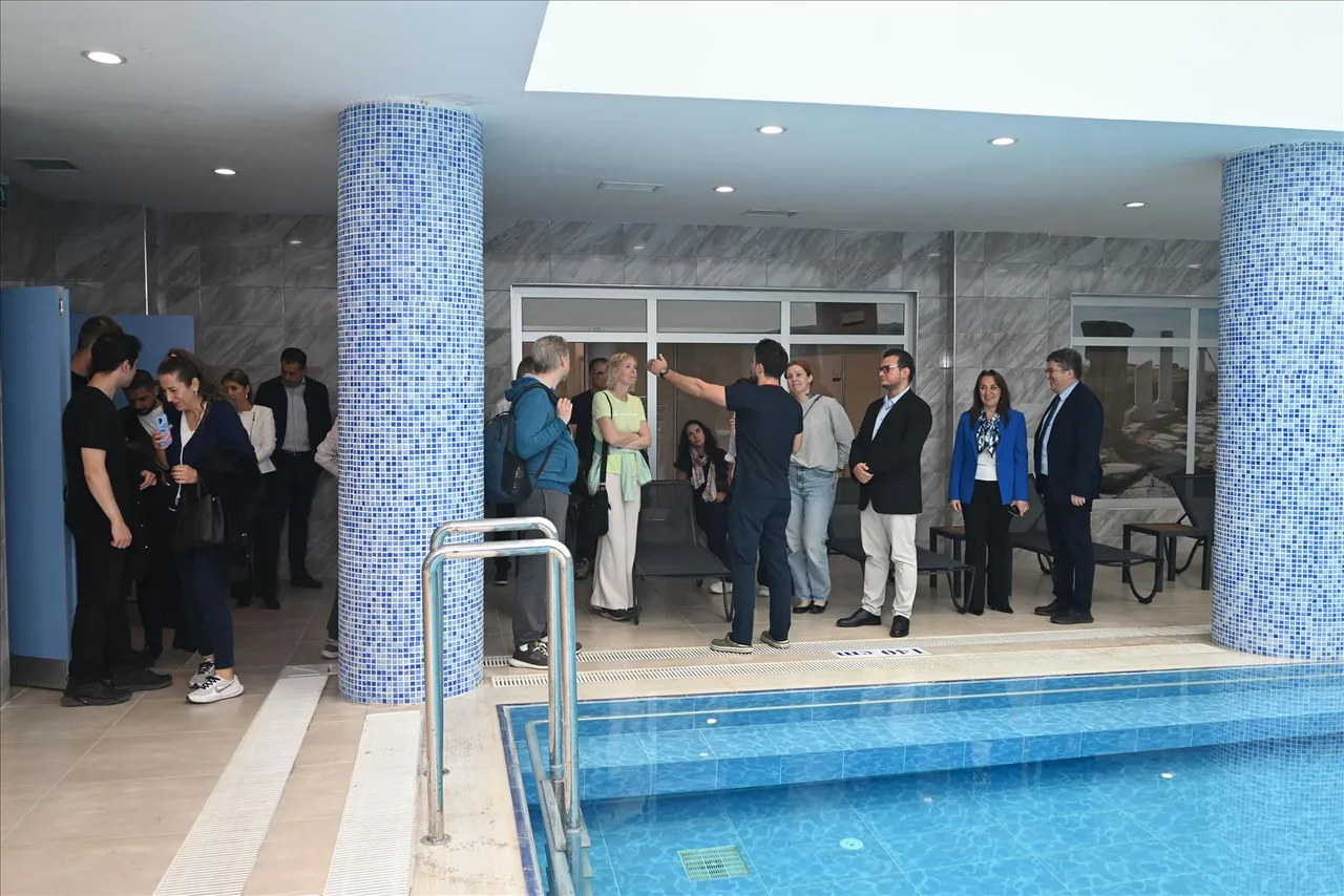 Pamukkale Termal Rehabilitasyon Merkezi’nin sağlık turizmi potansiyeli İskandinav basın heyetine tanıtıldı