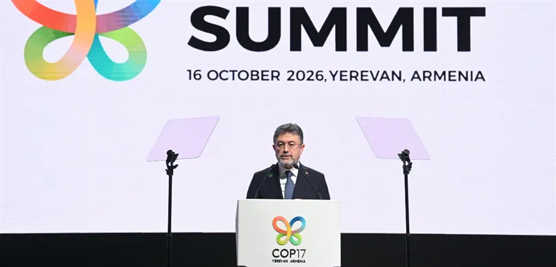 Bakan Yumaklı, Birleşmiş Milletler biyolojik çeşitlilik sözleşmesi 17. Taraflar Konferansı’na katıldı
