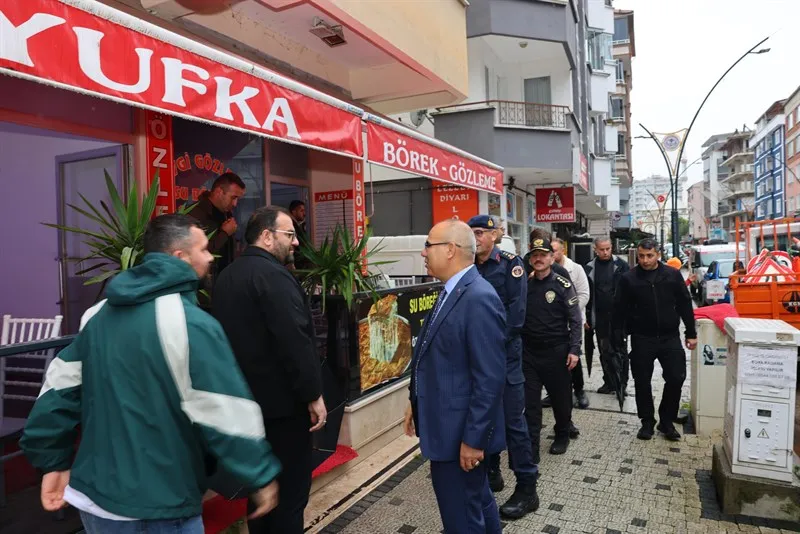 Giresun Valisi Koç’tan Giresun'da ziyaret ve incelemeler