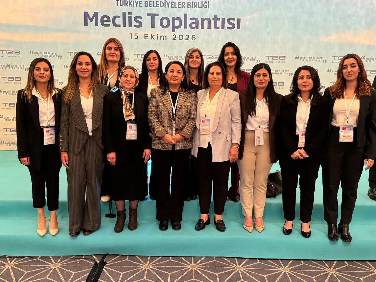 Eşbaşkan Mizgin Ekin, TBB Başkanvekilliği seçimine katıldı