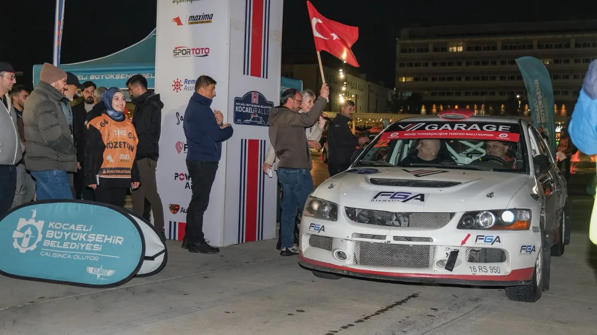 Kocaeli Rallisi 43. kez start aldı