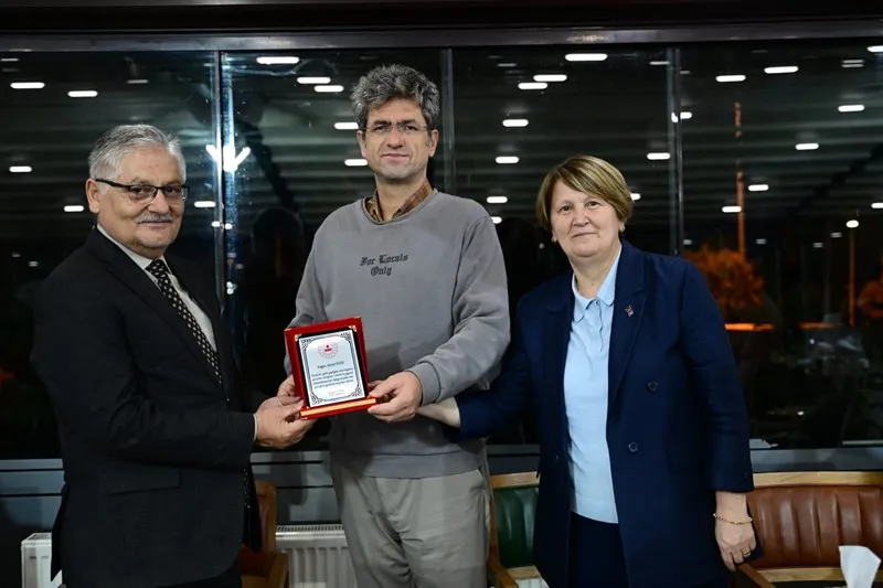 Görele Kaymakamı Civelek, Şenel DEDE’nin veda yemeği programına katıldı