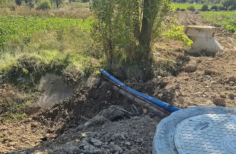Senirkent Ortayazı Köyü’nde ilave kanalizasyon çalışmamız tamamlandı