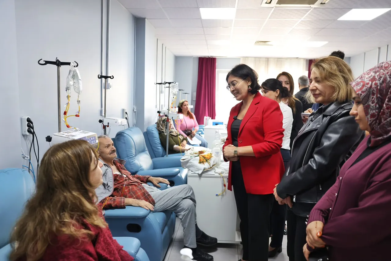 Kayapınar Belediyesi’nden Onkoloji hastalarına moral ziyareti
