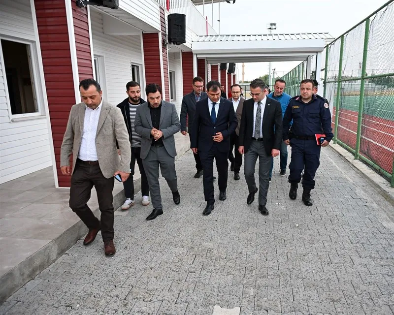 İlçe Stadyumunda Spor Güvenlik Kurulu toplantısı yapıldı