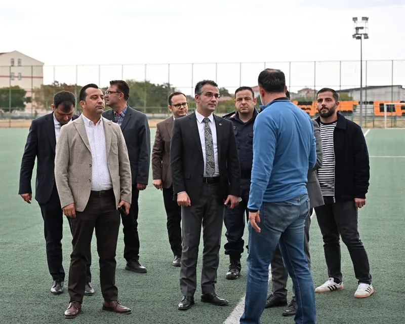 İlçe Stadyumunda Spor Güvenlik Kurulu toplantısı yapıldı