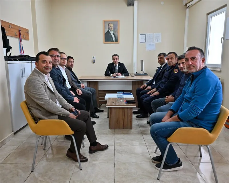 İlçe Stadyumunda Spor Güvenlik Kurulu toplantısı yapıldı