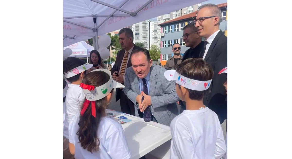 “Sağlıklı Çocuk Sağlıklı Gelecek” etkinliği Emel Sevgi Taner İlkokulunda yapıldı