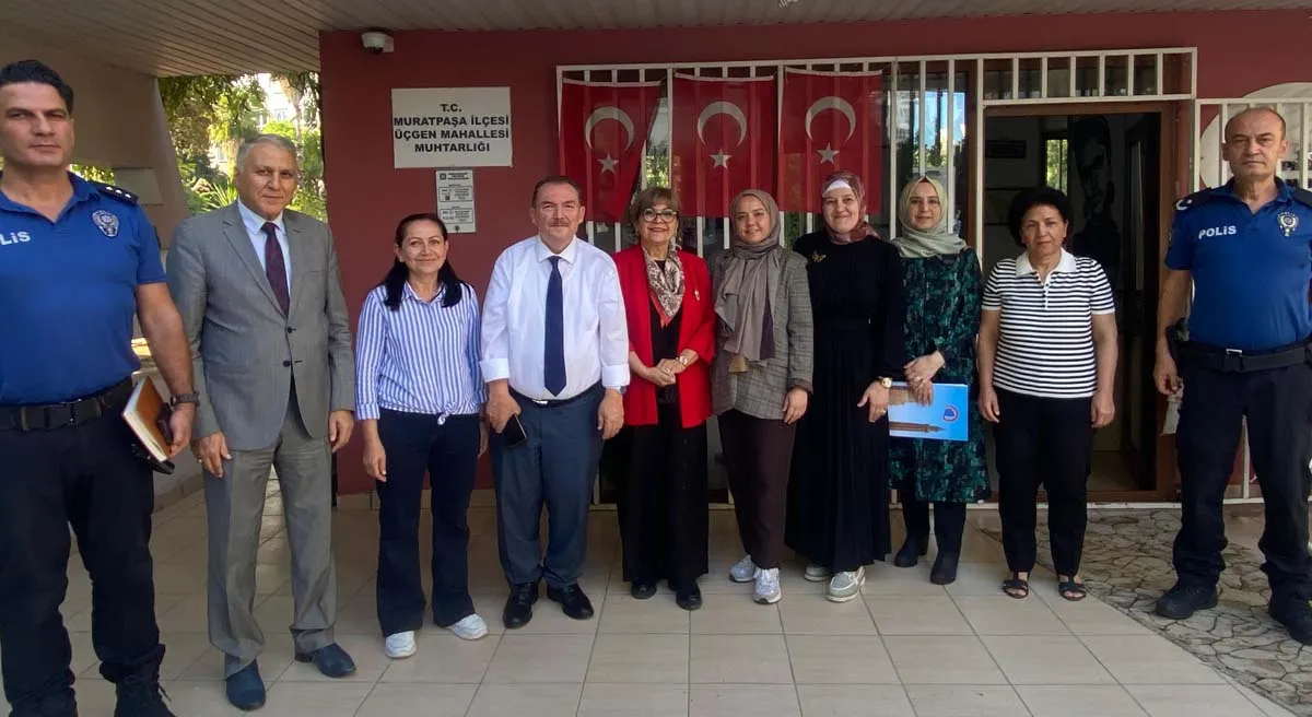 Üçgen Mahallesi Halk ve güvenlik toplantısı yapıldı