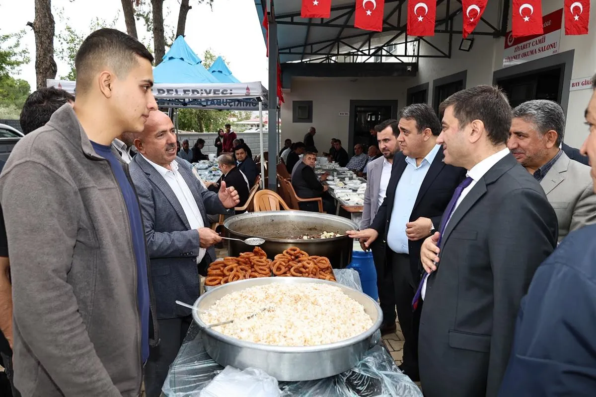 Yeşilyurt Mahallesi Ziyaret Camii açılış töreni