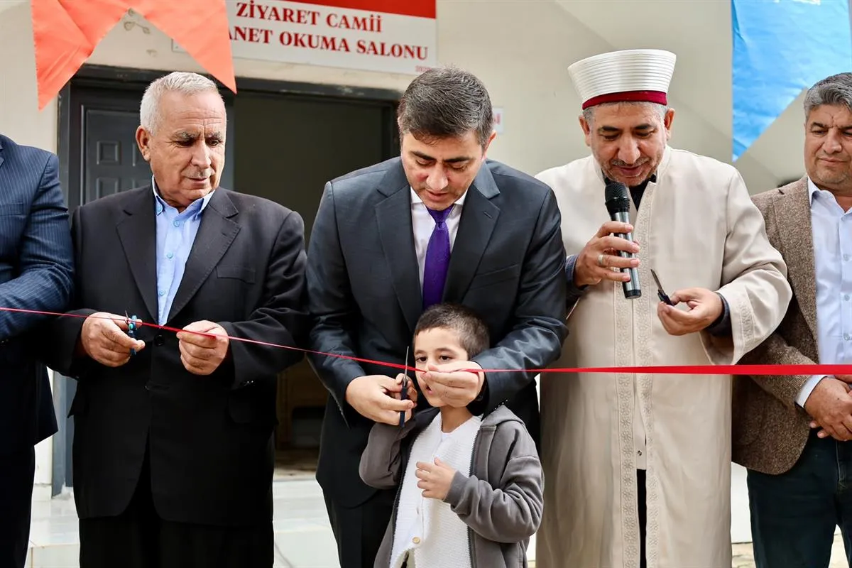 Yeşilyurt Mahallesi Ziyaret Camii açılış töreni