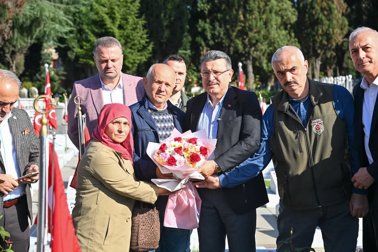 Şehit Astsubay Samet Çakır kabri başında anıldı