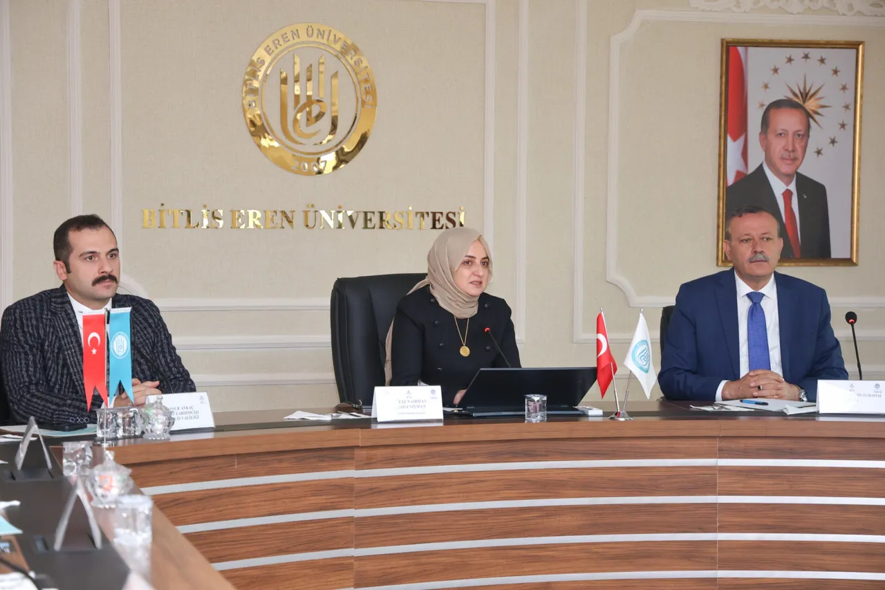 Van Gölü Havzası Koruma Eylem Planı Toplantısı Bitlis Eren Üniversitesinde yapıldı