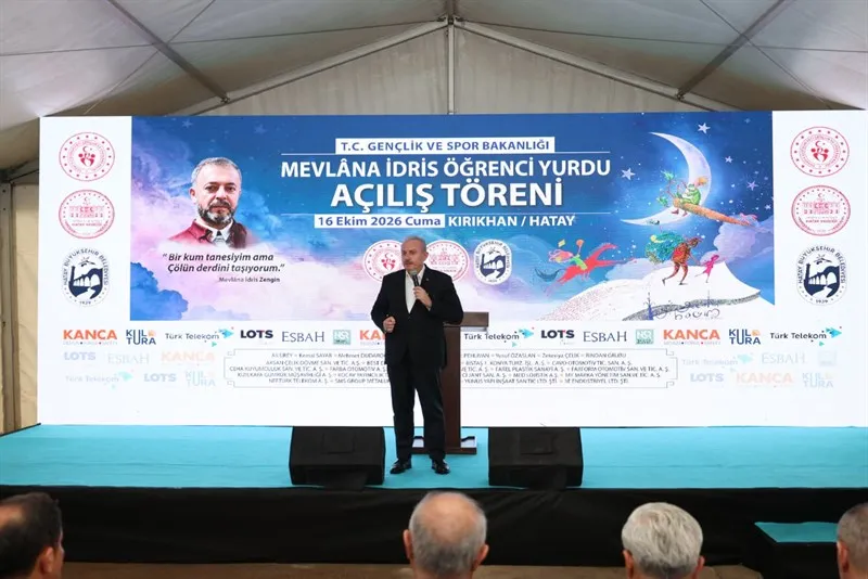 Kırıkhan Mevlânâ İdris Kız öğrenci yurdu törenle hizmete açıldı