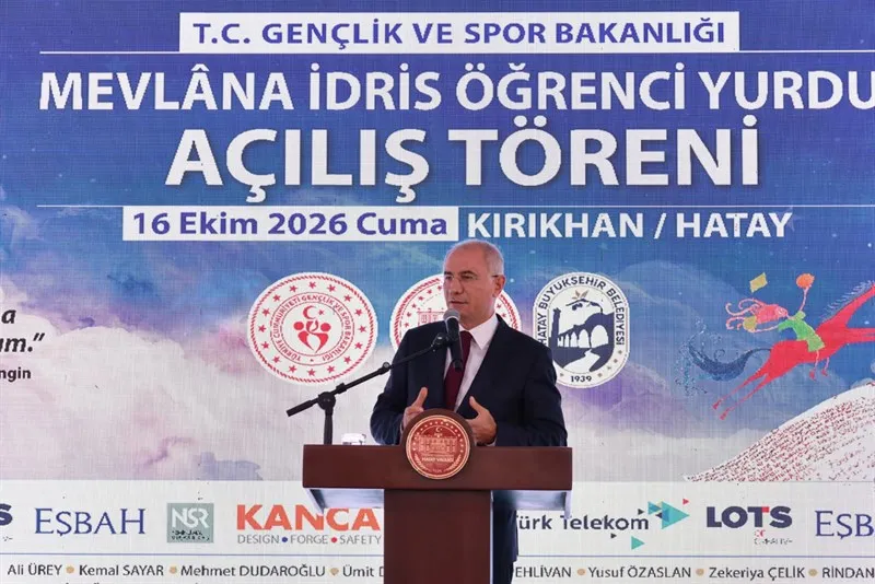 Kırıkhan Mevlânâ İdris Kız öğrenci yurdu törenle hizmete açıldı