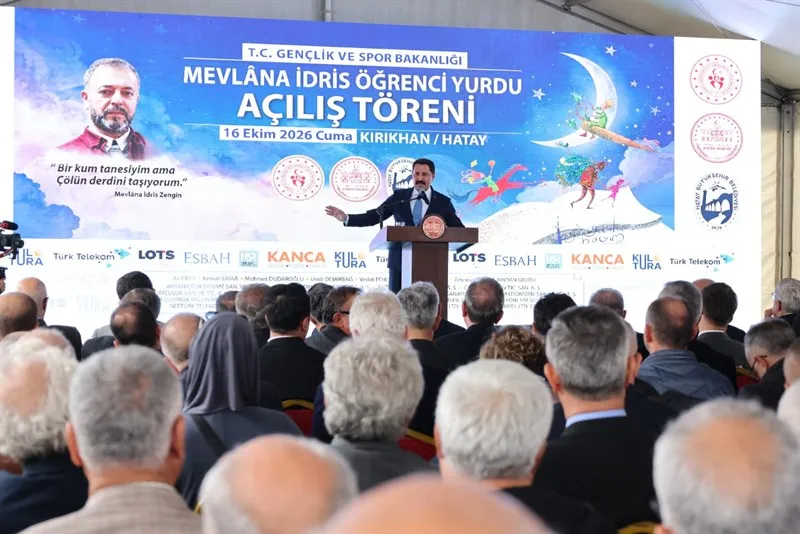 Kırıkhan Mevlânâ İdris Kız öğrenci yurdu törenle hizmete açıldı