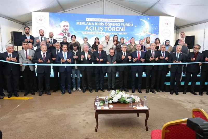 Kırıkhan Mevlânâ İdris Kız öğrenci yurdu törenle hizmete açıldı