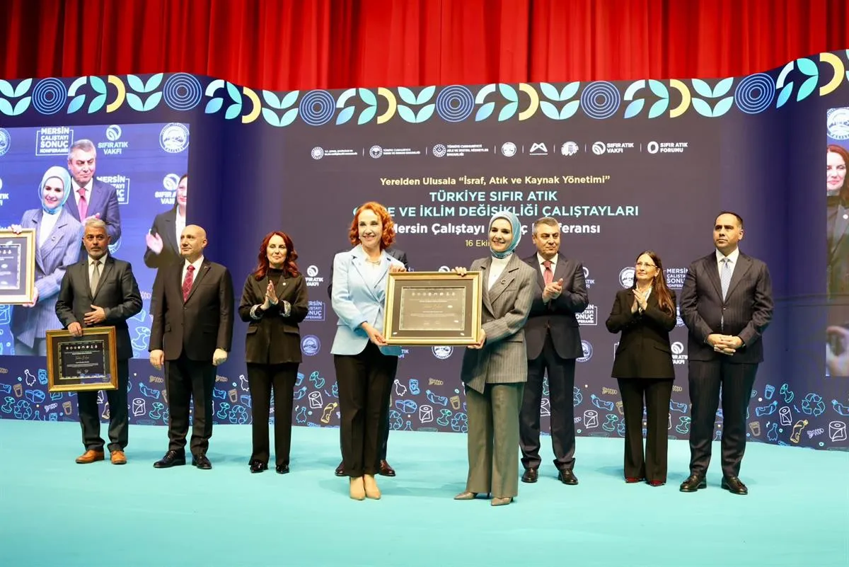 Türkiye Sıfır Atık, çevre ve iklim Değişikliği Mersin çalıştayı sonuç konferansı düzenlendi