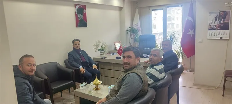 Şarköy Kaymakamı Erdoğan'nın sivil toplum kuruluşlarına ziyareti