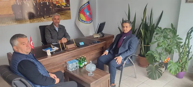 Şarköy Kaymakamı Erdoğan'nın sivil toplum kuruluşlarına ziyareti