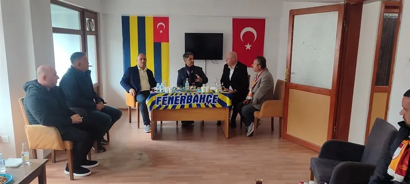 Şarköy Kaymakamı Erdoğan'nın sivil toplum kuruluşlarına ziyareti