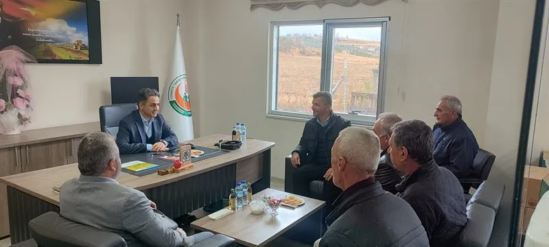 Şarköy Kaymakamı Erdoğan'nın sivil toplum kuruluşlarına ziyareti