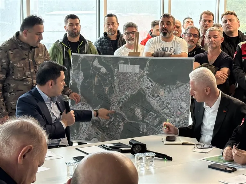 Sarıyer Ayazağa’da düzenlenen afet koordinasyon toplantısı