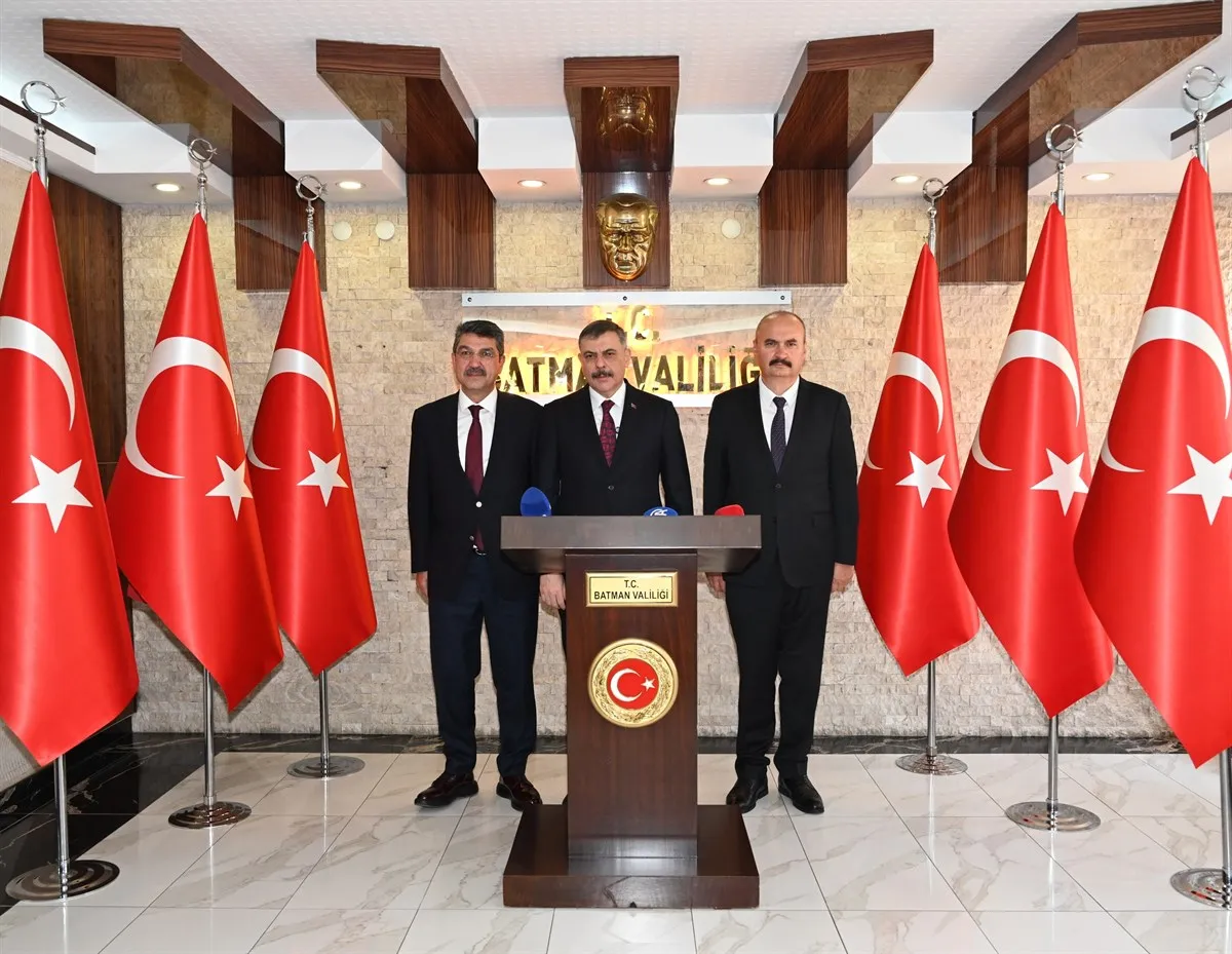 İçişleri Bakanı Mustafa Çiftçi Batman'ı ziyaret etti