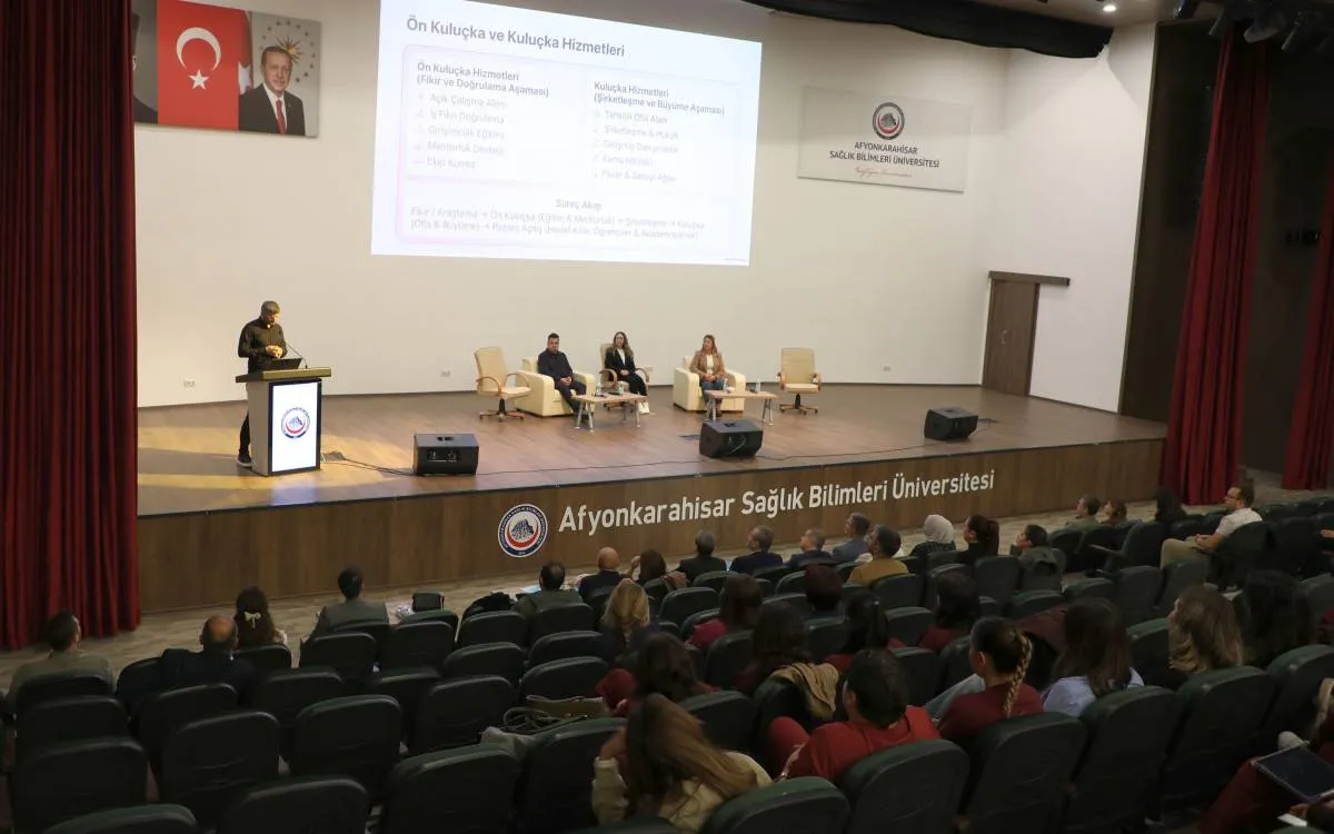 AFSÜ’deki Zafer Teknopark Tanıtım seminerinde girişimcilik deneyimleri paylaşıldı