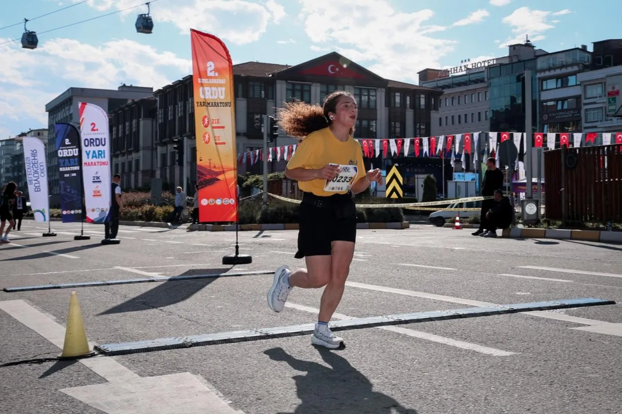 Ordu’da yarı maraton heyecanı yaşandı