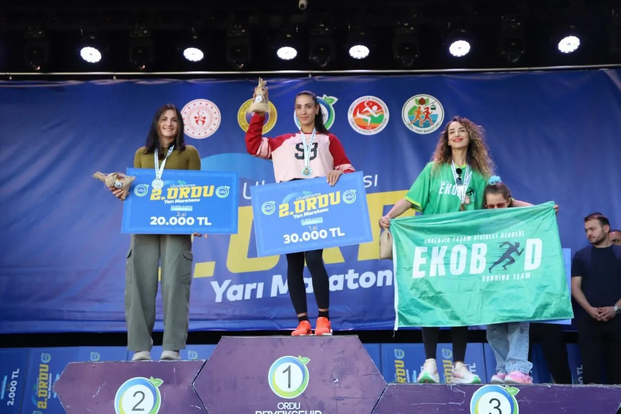 Ordu’da yarı maraton heyecanı yaşandı