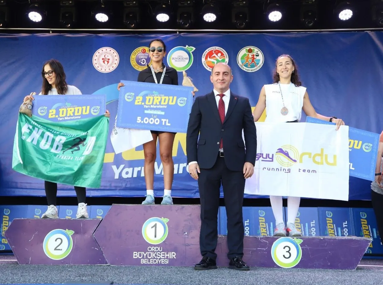 Ordu’da yarı maraton heyecanı yaşandı