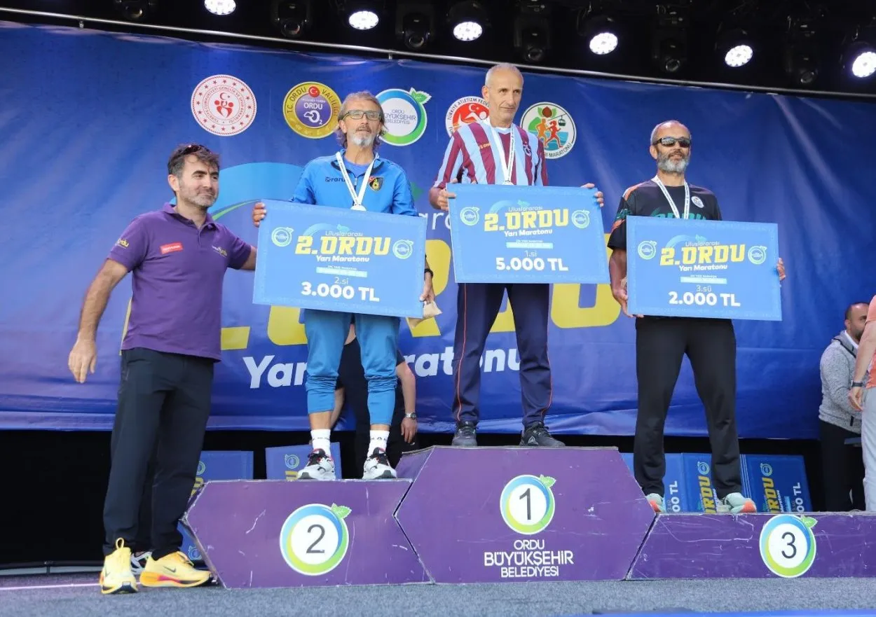 Ordu’da yarı maraton heyecanı yaşandı