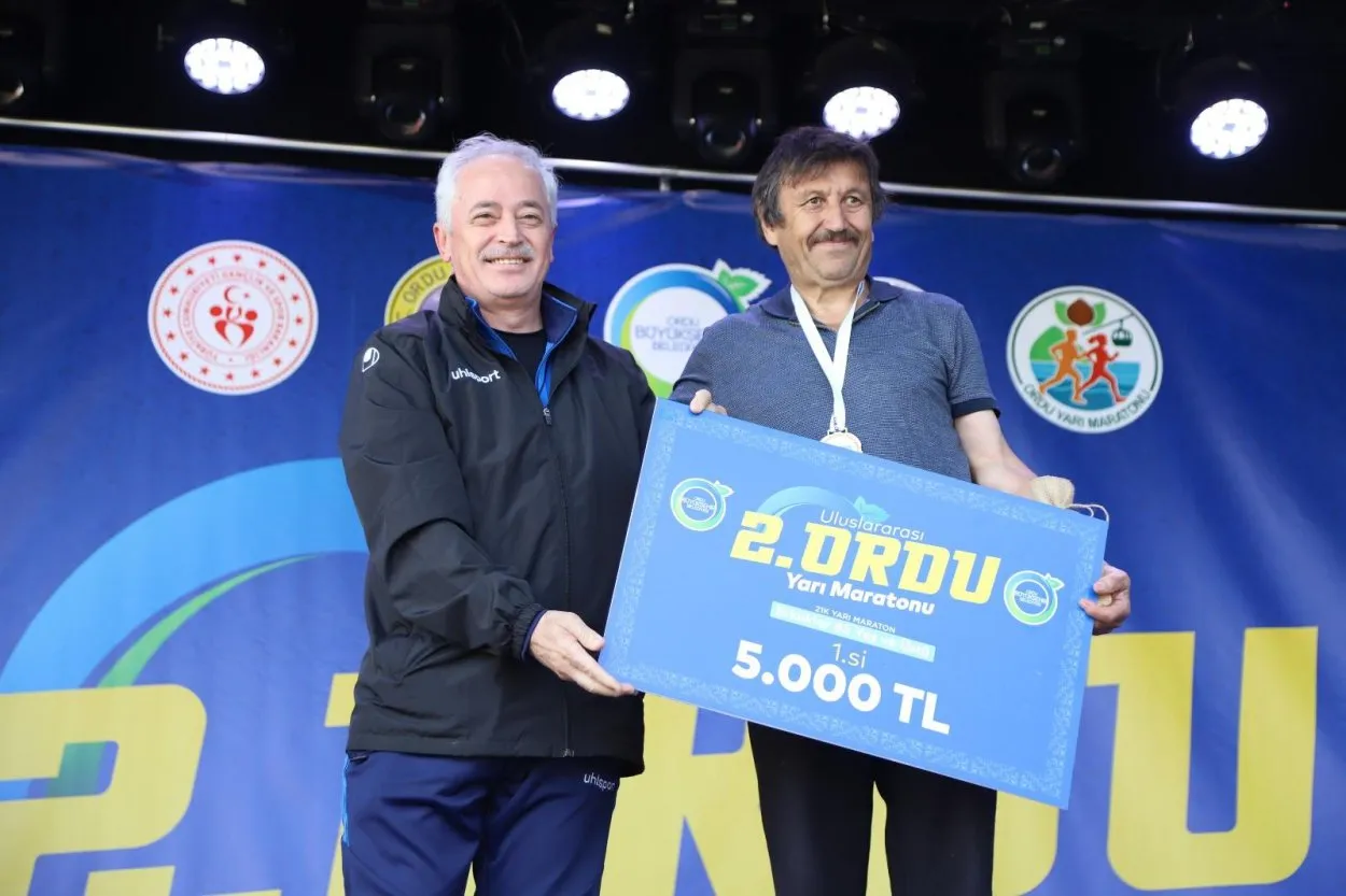 Ordu’da yarı maraton heyecanı yaşandı