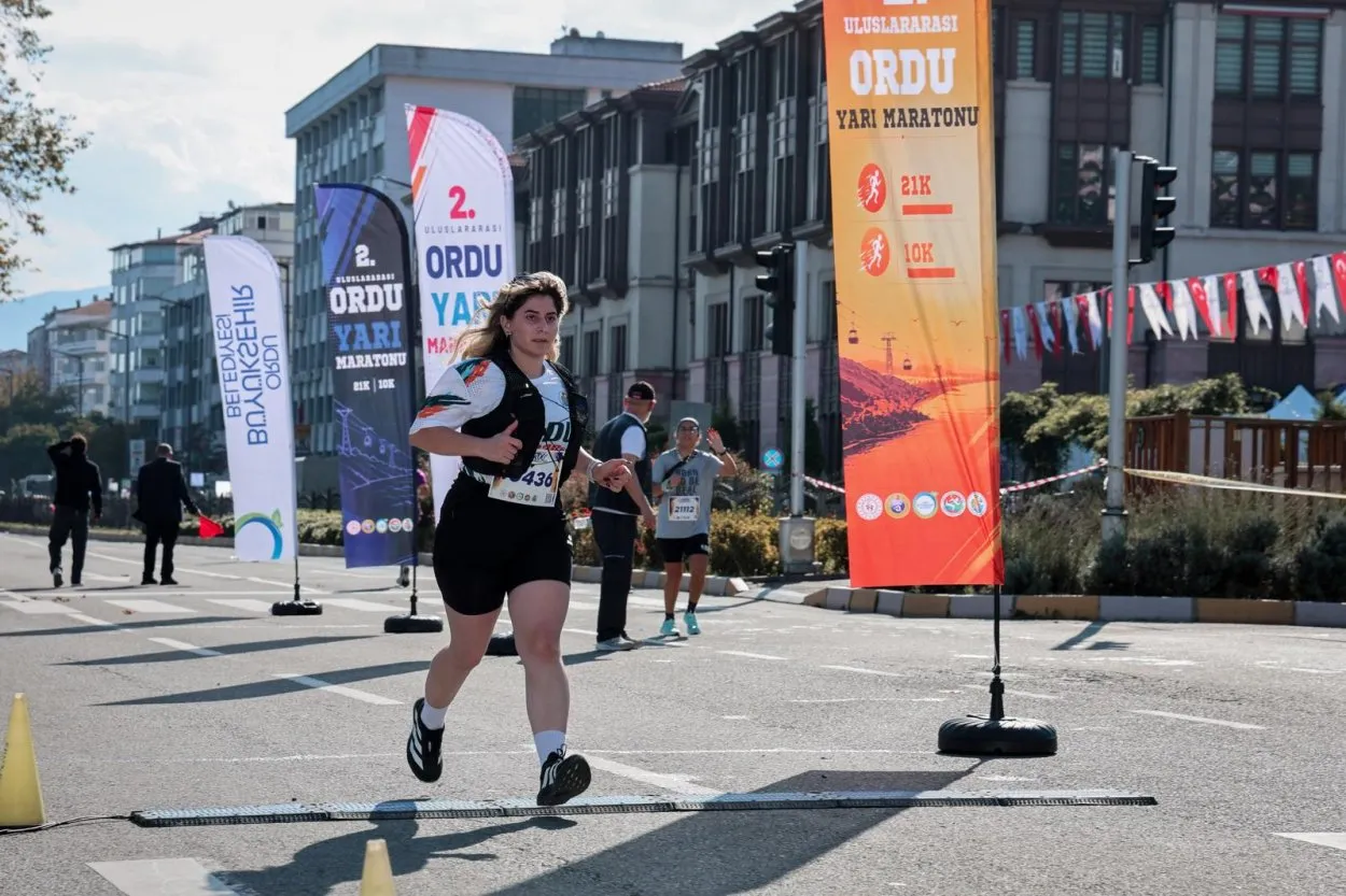 Ordu’da yarı maraton heyecanı yaşandı