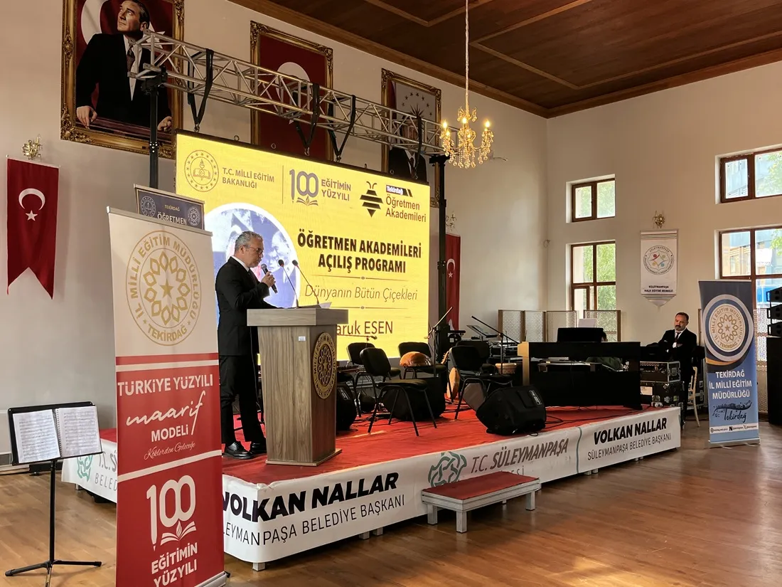 Tekirdağ öğretmen akademileri açılış programı düzenlendi