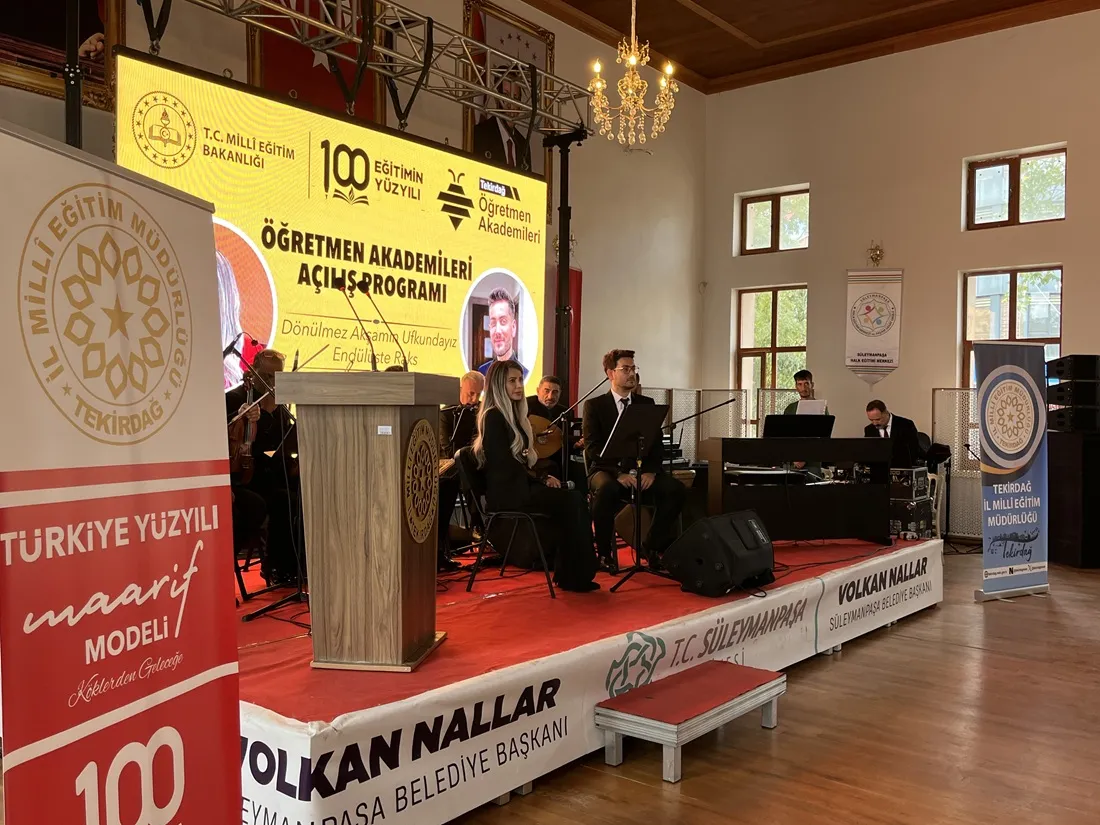 Tekirdağ öğretmen akademileri açılış programı düzenlendi