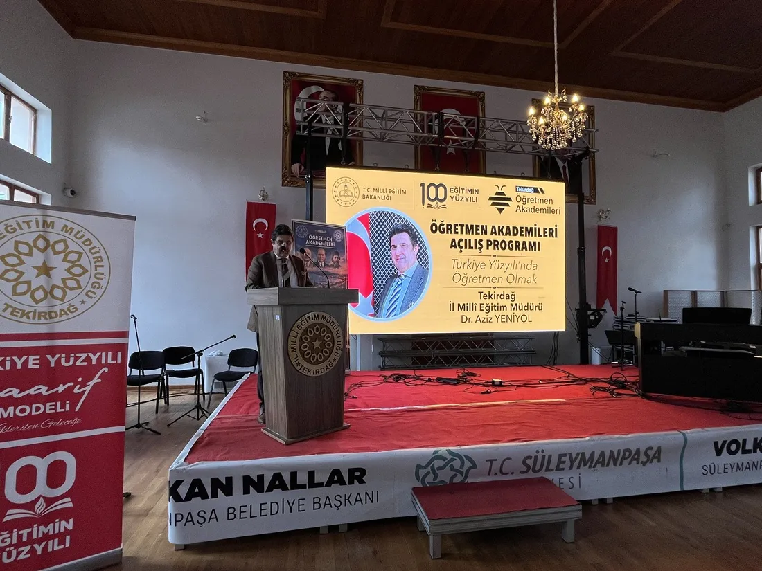 Tekirdağ öğretmen akademileri açılış programı düzenlendi