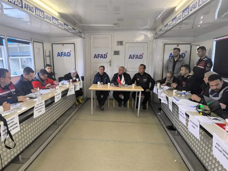 Sel felaketinin ardından çalışmalar değerlendirildi
