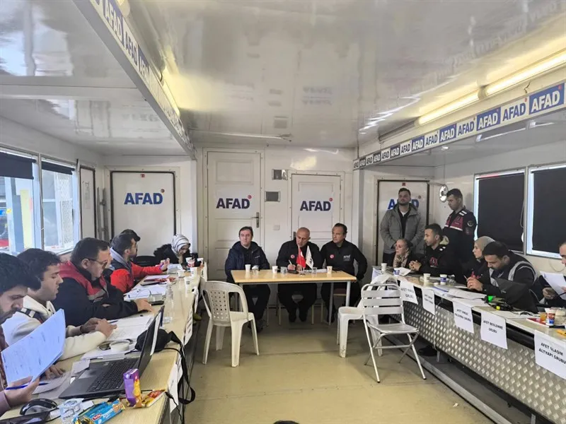 Sel felaketinin ardından çalışmalar değerlendirildi