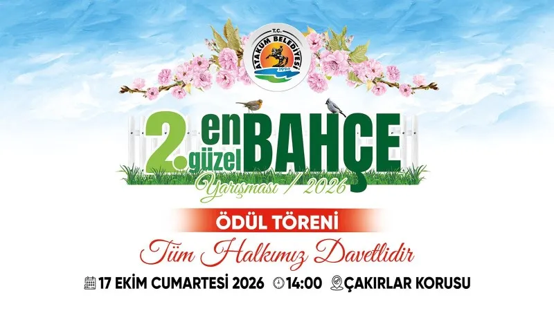 Atakum Belediyesi 2. En güzel bahçe Yarışması’nın finalistleri ödüllerine kavuşuyor