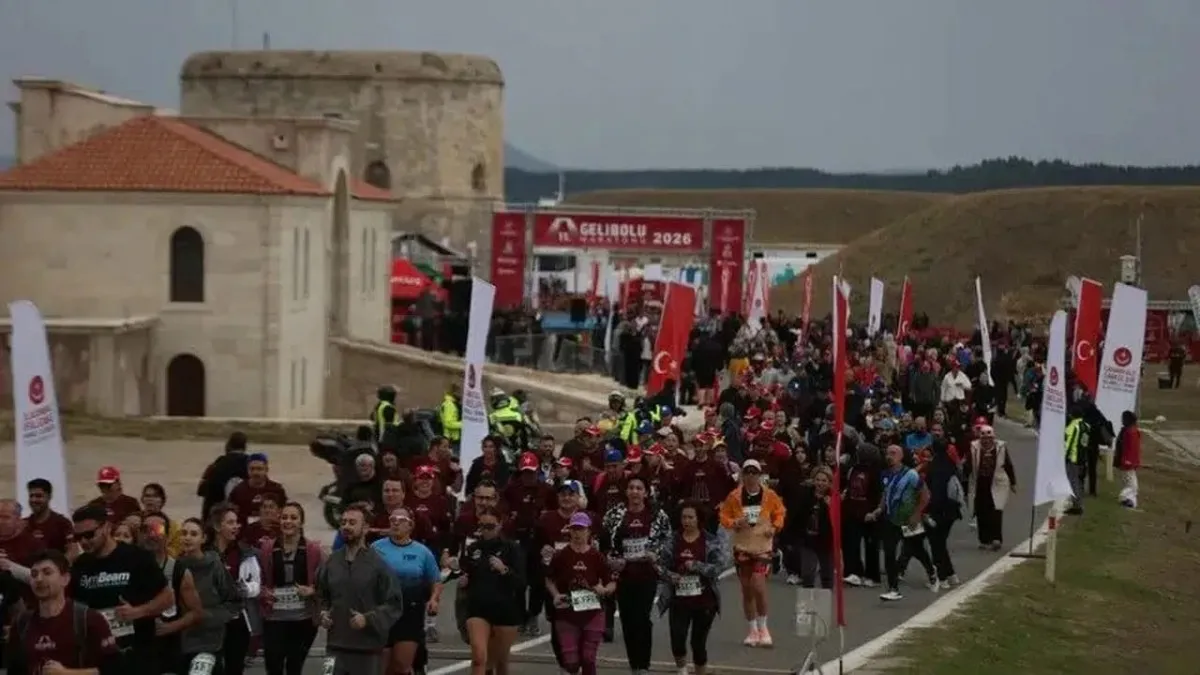 ÇOMÜ, Gelibolu Maratonu’nda tarihe ve geleceğe adım attı