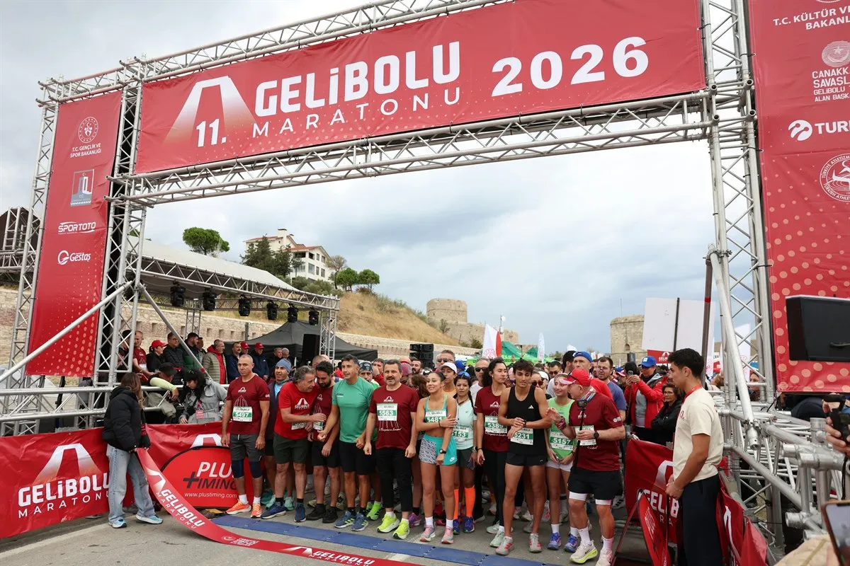 11. Uluslararası Gelibolu Maratonu yapıldı
