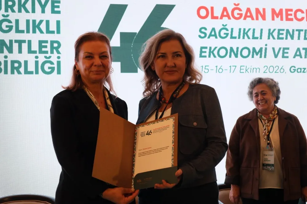 Safranbolu Belediyesine Sağlıklı Kentler Birliğinden çevre ödülü