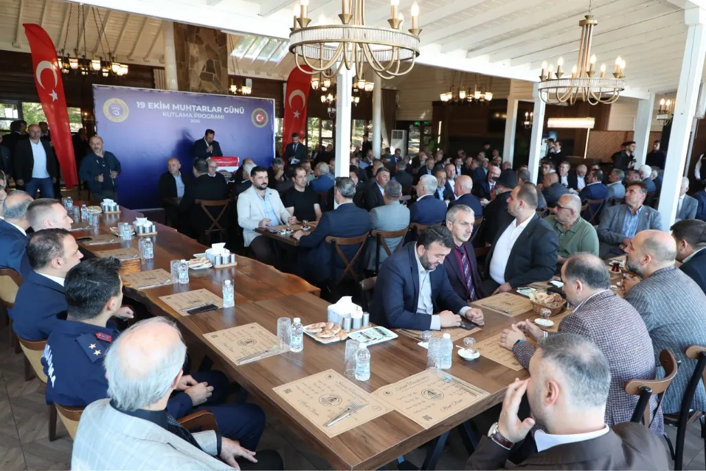 Vali Erol, Fatsa ilçesindeki muhtarlarla kahvaltı programında bir araya geldi