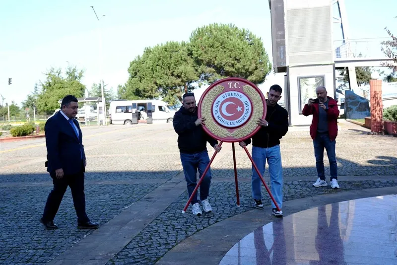 Giresun’da 19 Ekim Muhtarlar Günü programı düzenlendi