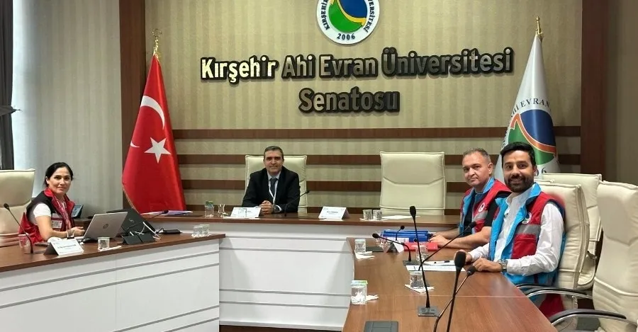 Kırşehir Ahi Evran Üniversitesinin KalDer EFQM Modeli tanıma ve ödül programı saha ziyareti tamamlandı